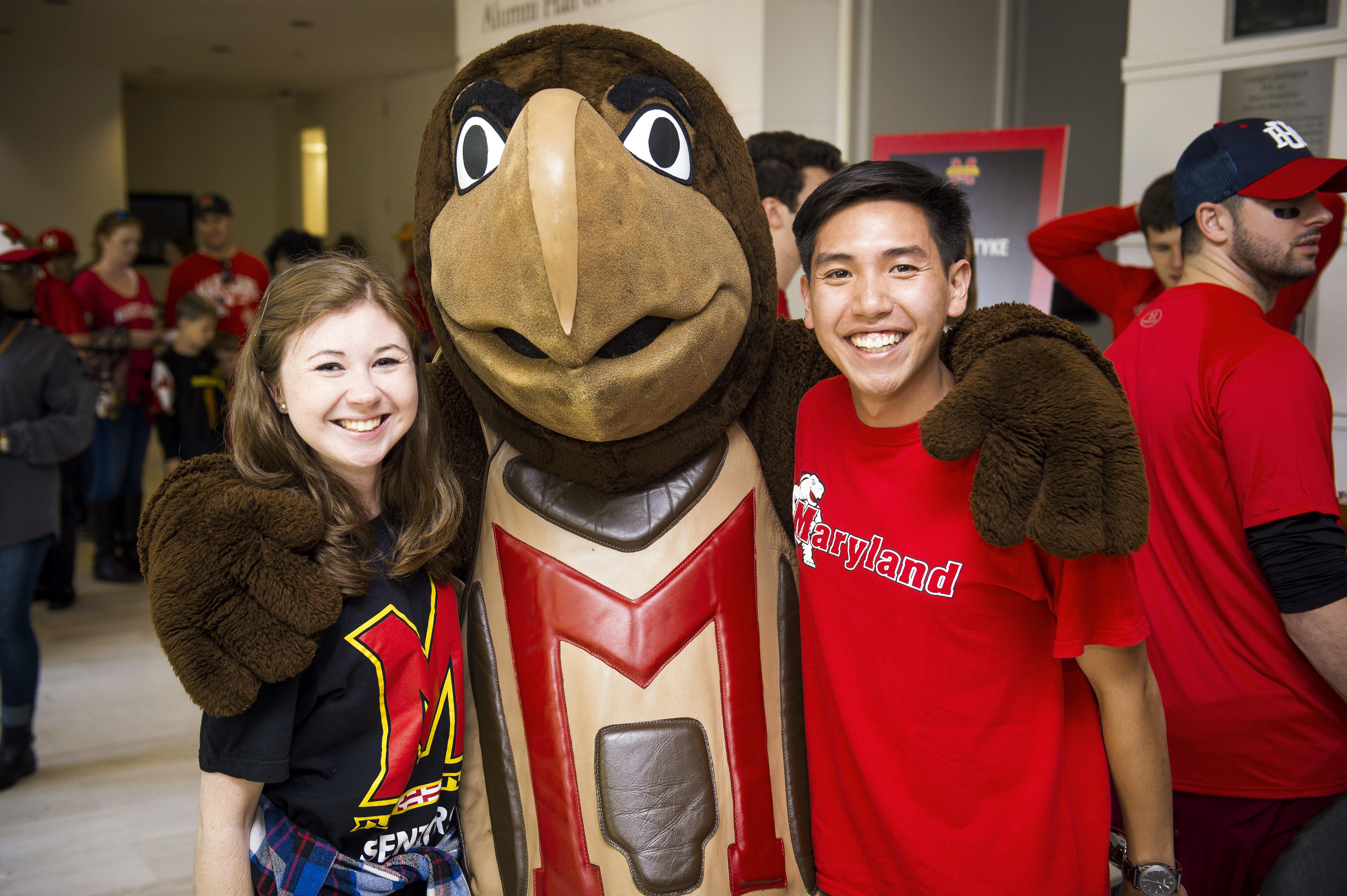 Testudo and students